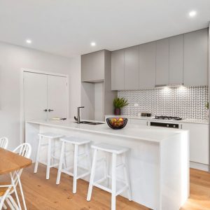 Contemporary kitchen - Melbourne Interior Design - Leeder Interiors